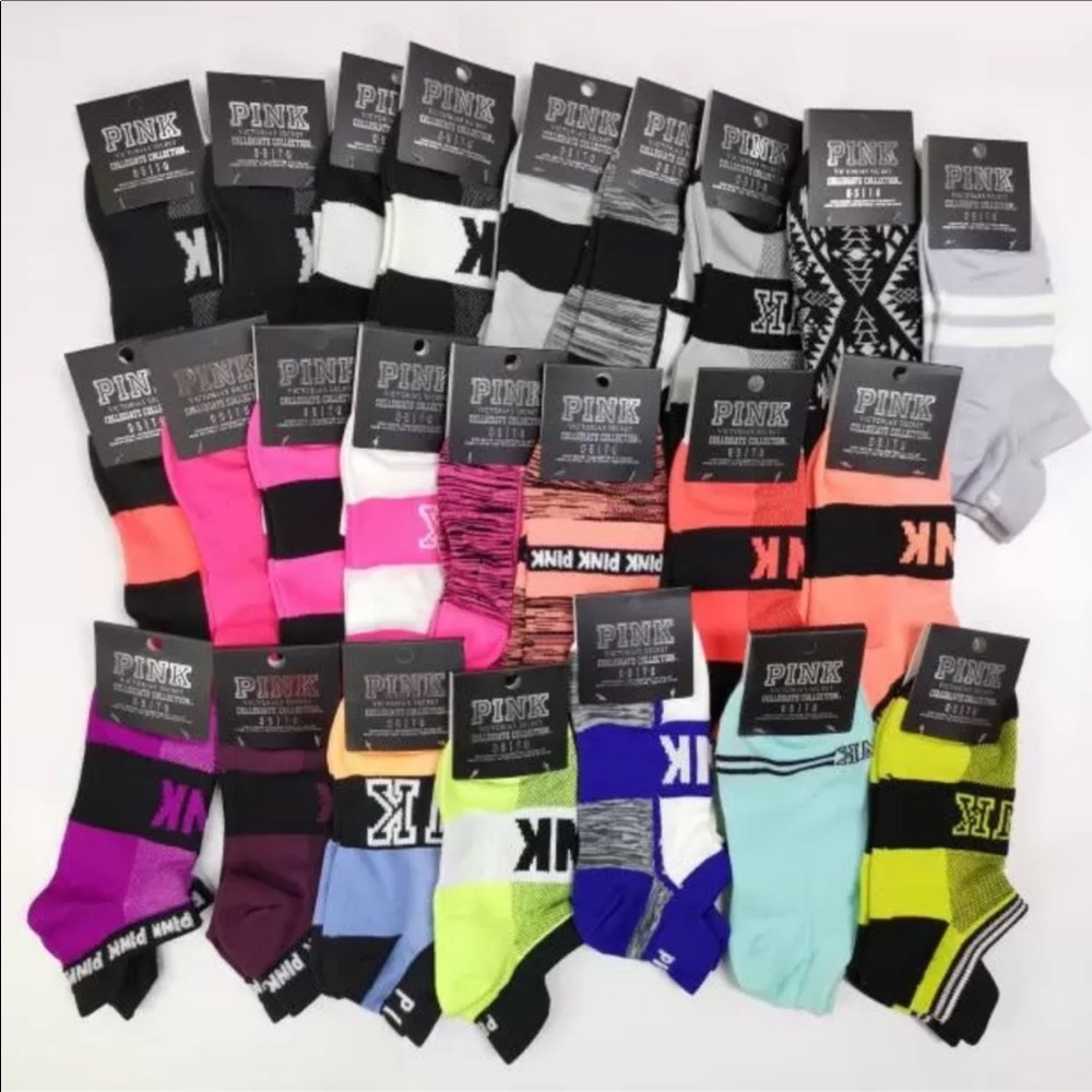 5/$25 NWT VS PINK SOCKS